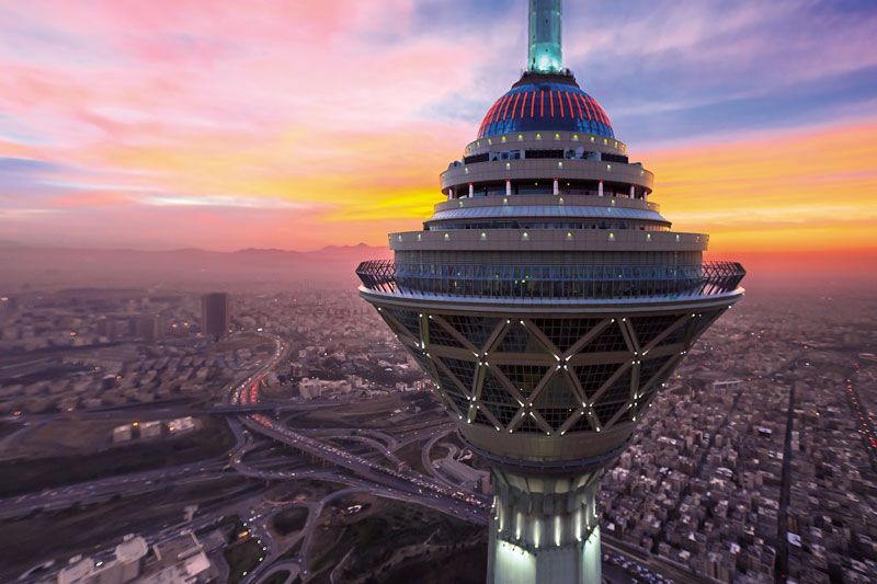 The real estate system also approved the advertisement of Milad tower